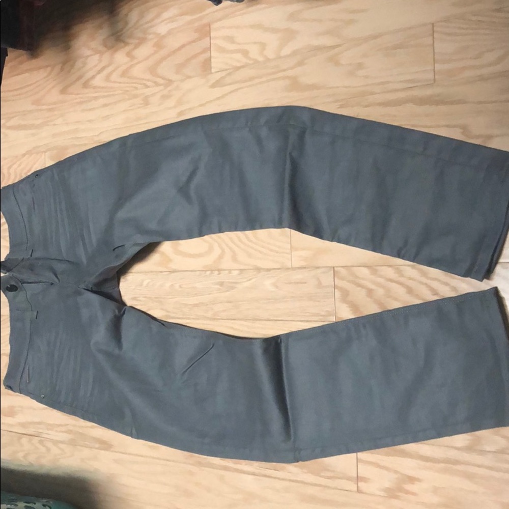 Zara Basic 5 pocket Twill Pant Grey Size 30